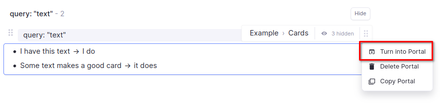 将搜索传送门转换为常规传送门。