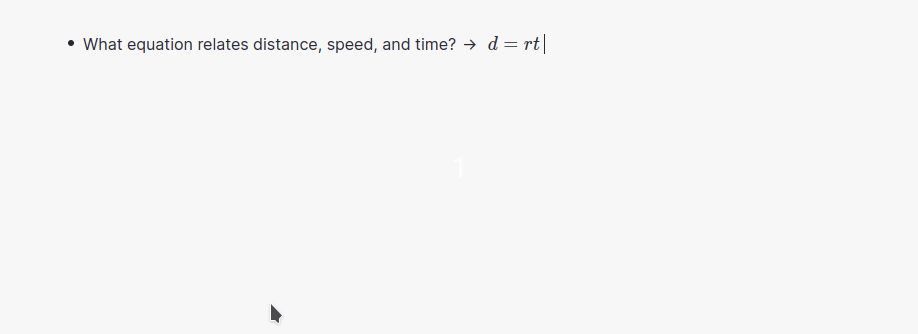 行内数学公式与块数学公式的区别